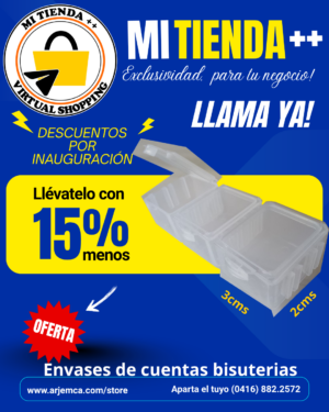 Envases Cuentas Bisuterías