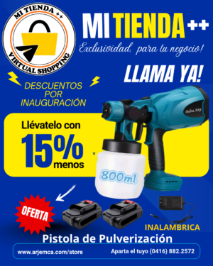 Pistola de Pulverización Eléctrica (inalambrica)